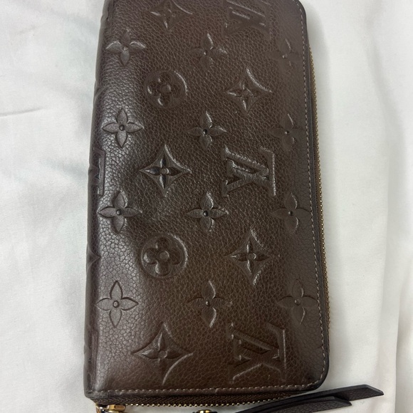 Louis Vuitton brown Empreinte leather wallet - Picture 6 of 6